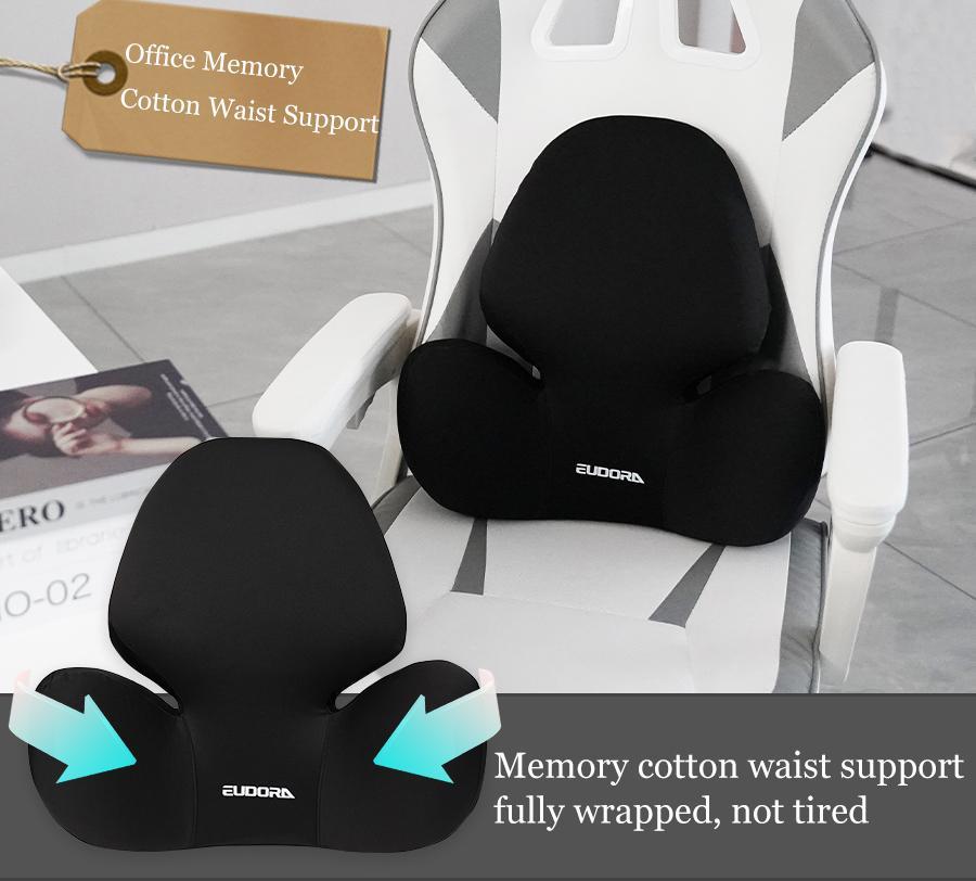 Discover The Ultimate Comfort Of The Butterfly-design Lumbar Cushion