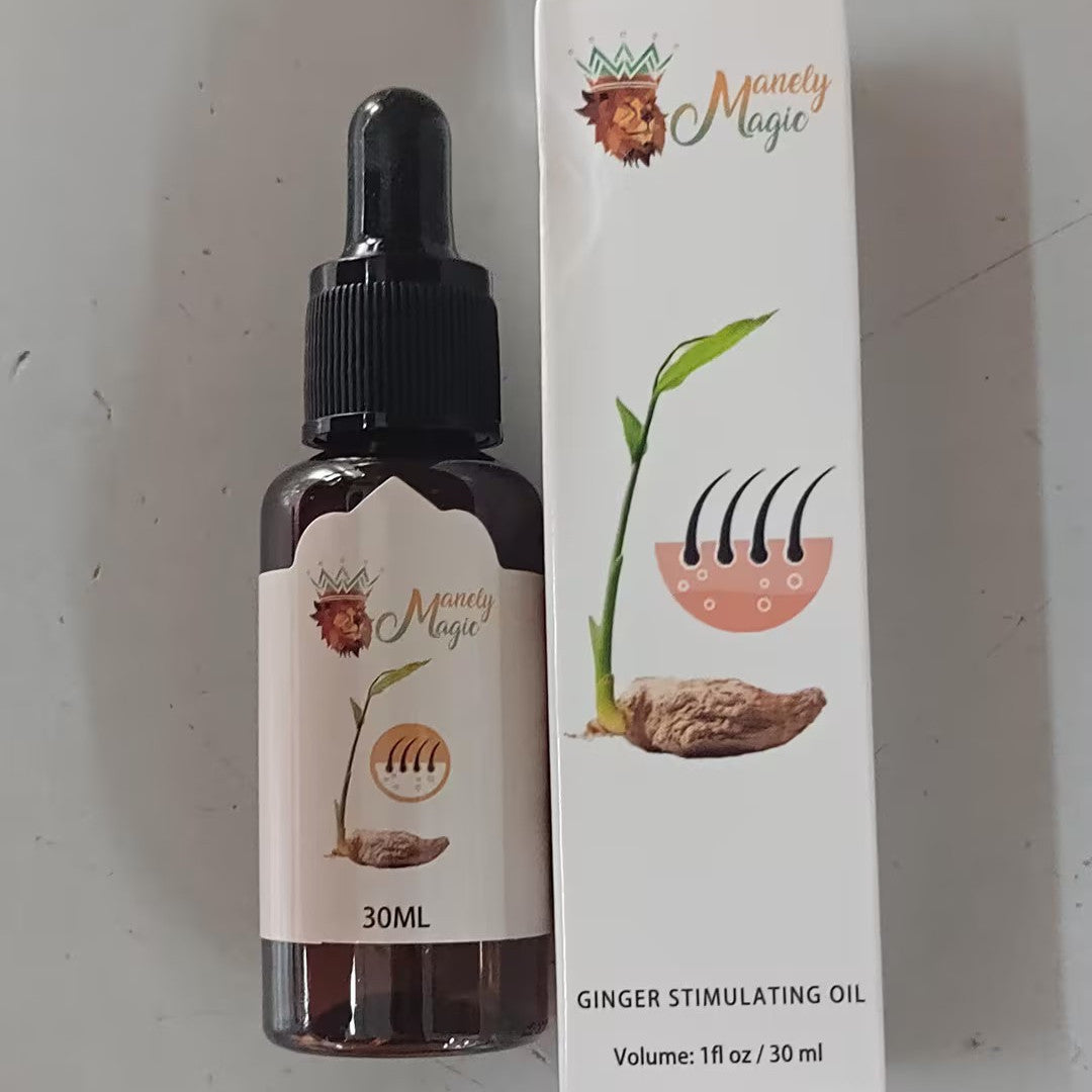 Ginger Hair Care Essential Oil Head
