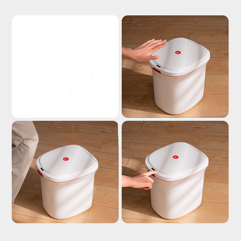 Intelligent Suction Trash Can Automatic Induction Cover