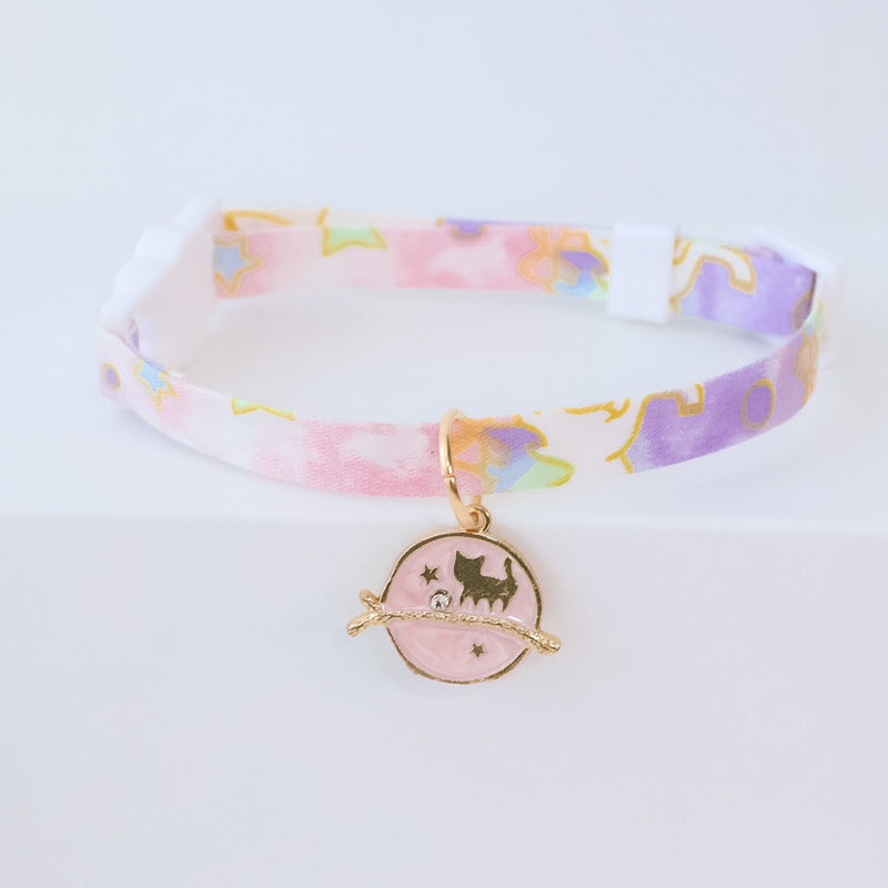 Dog Collar Cute Adjustable Silent Moon Accessory