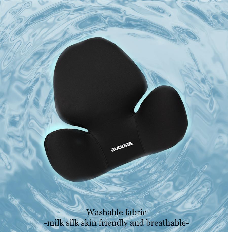 Discover The Ultimate Comfort Of The Butterfly-design Lumbar Cushion