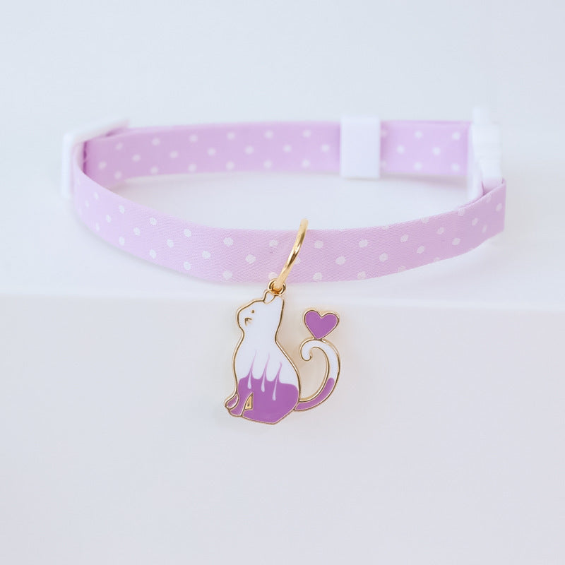 Dog Collar Cute Adjustable Silent Moon Accessory