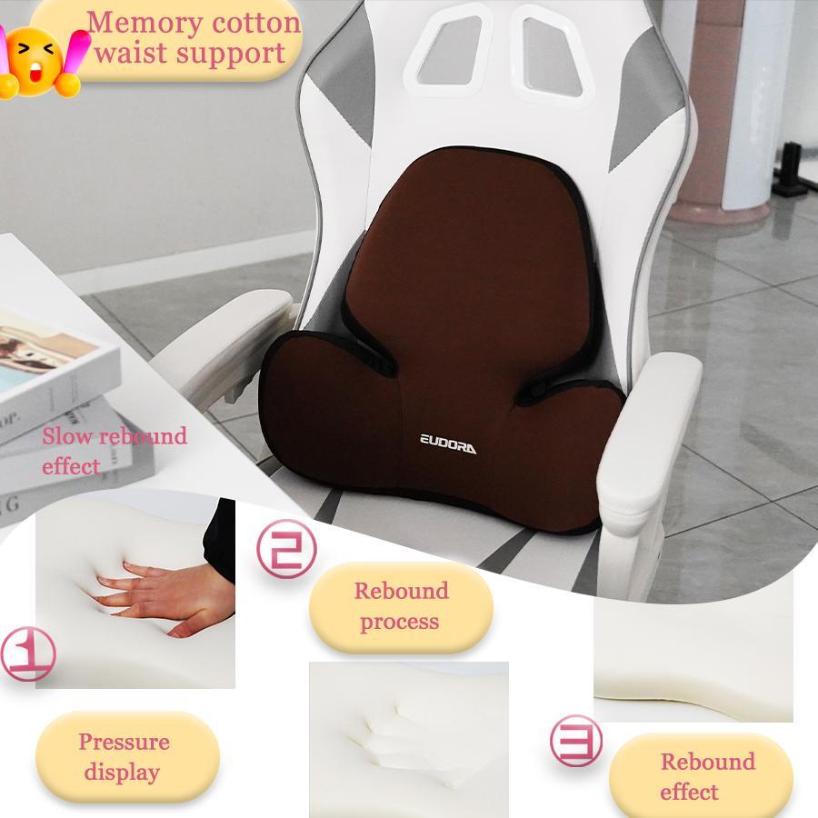 Discover The Ultimate Comfort Of The Butterfly-design Lumbar Cushion